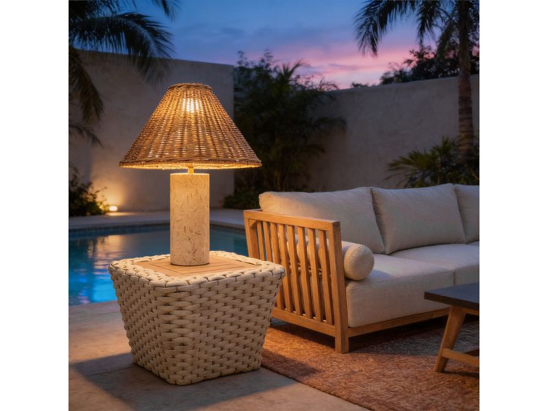Kintal Solar Table Lamp Natural 2