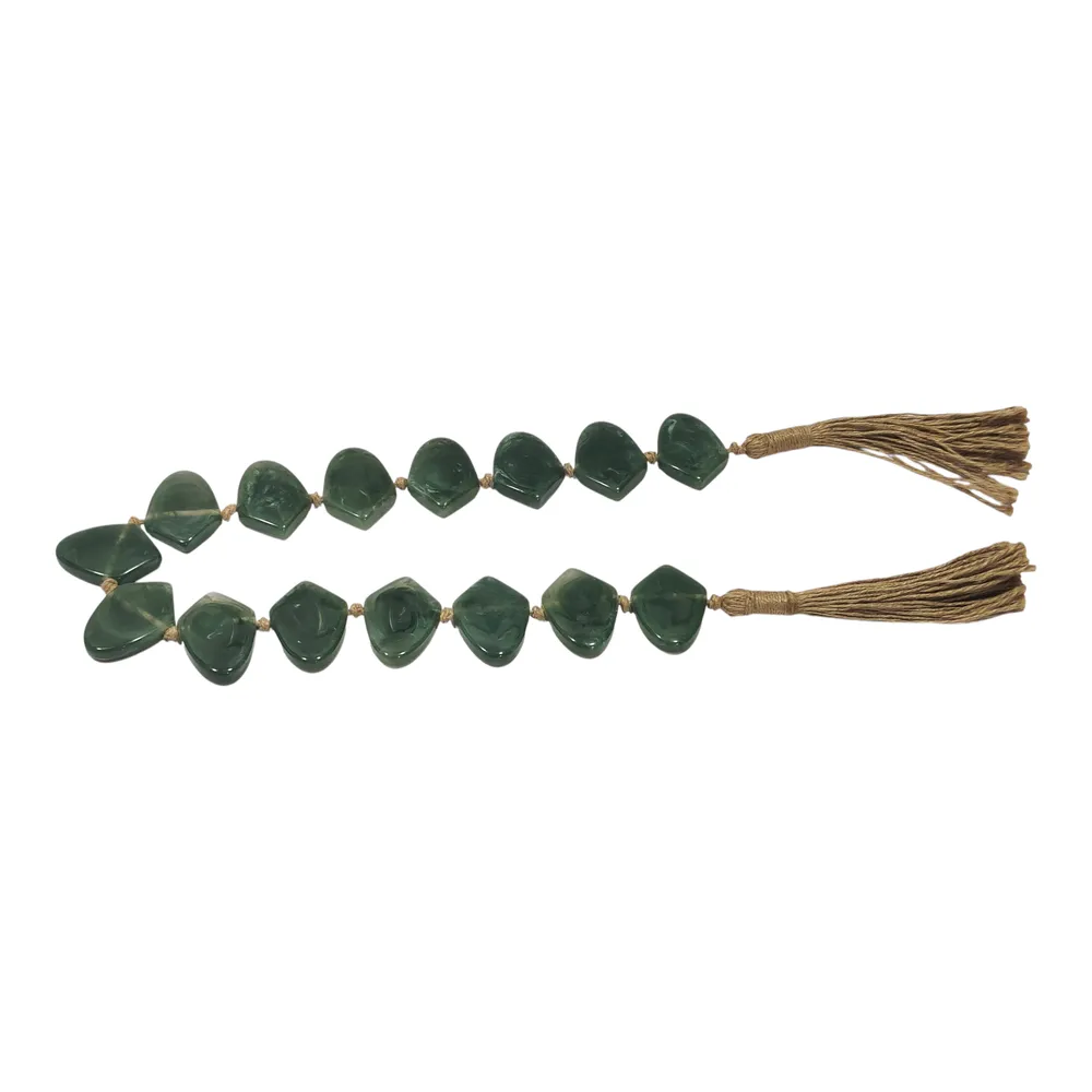 PEARLSHAW GREEN BEAD 1 (IN)