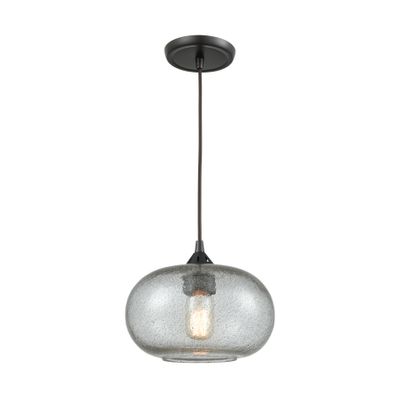 Volace 10″ Wide 1-Light Mini Pendant - Oil Rubbed Bronze