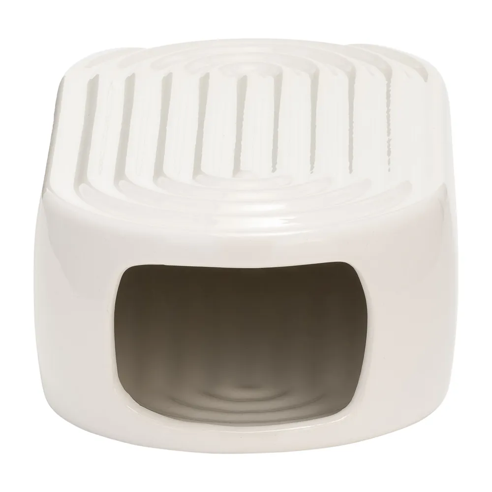 ELTONLAND WHITE VASE 11 (IN)
