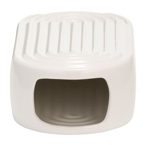 ELTONLAND WHITE VASE 11 (IN) 7