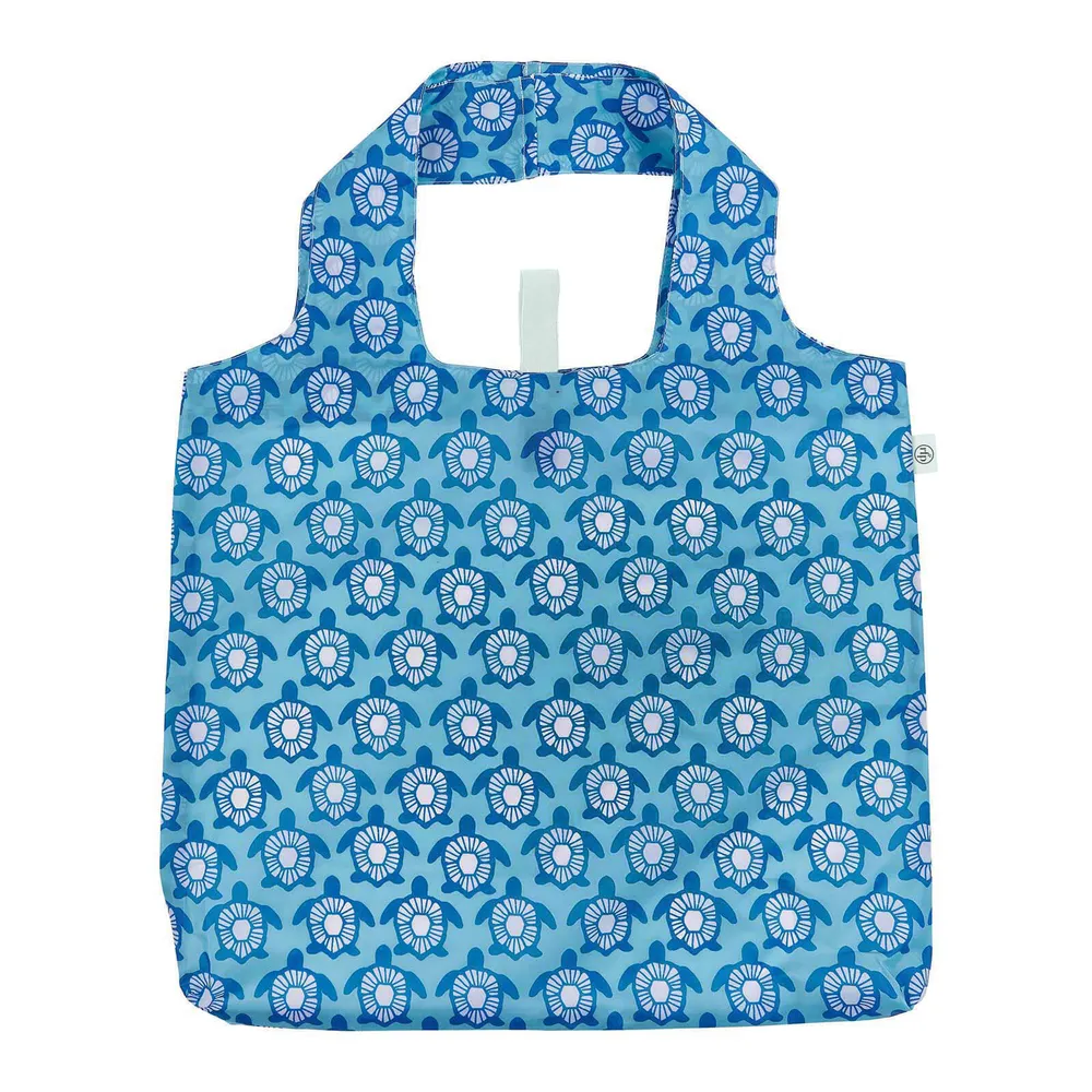 Turtles blu Reusable Shopping Bag