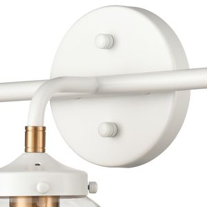 Boudreaux 24'' Wide 3-Light Vanity Light - Matte White 6