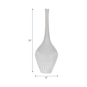 21" DULCET LARGE GLASS BOTTLE 7