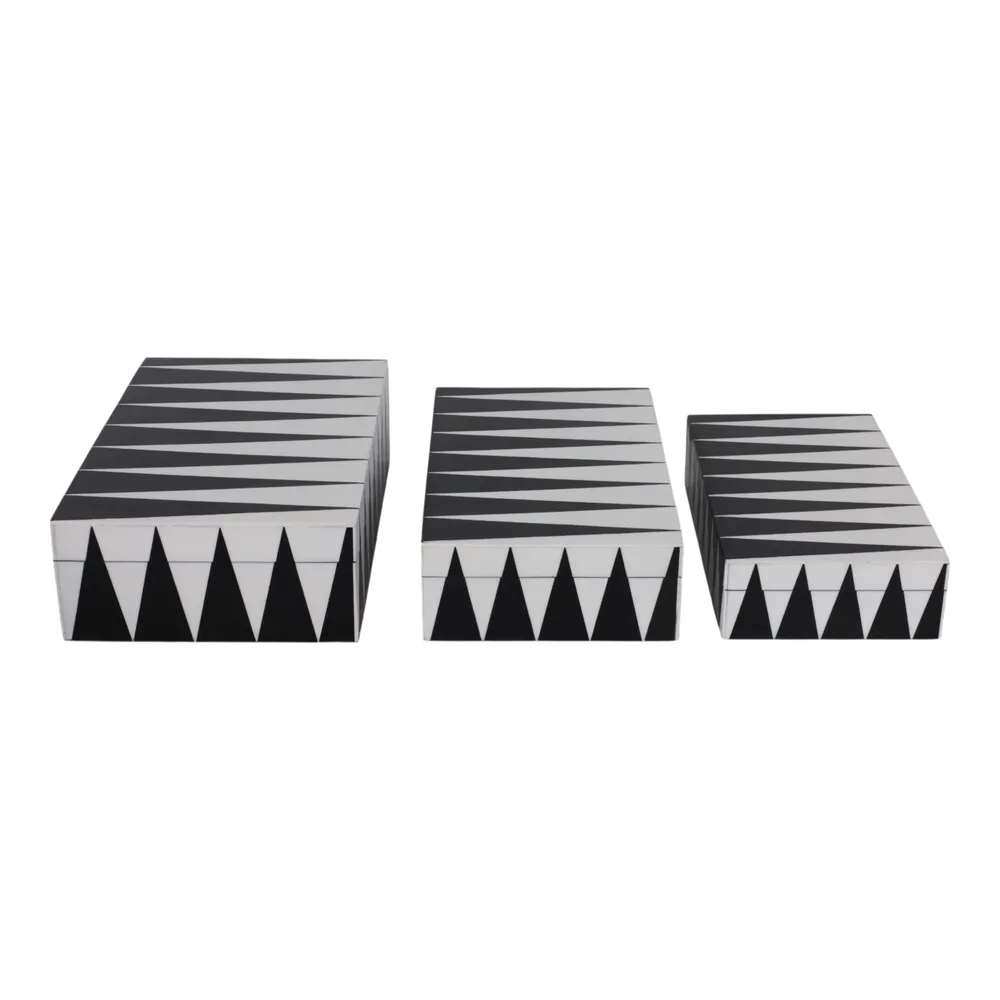 WALT SET OF 3 BLACK BOXES 4 (IN)