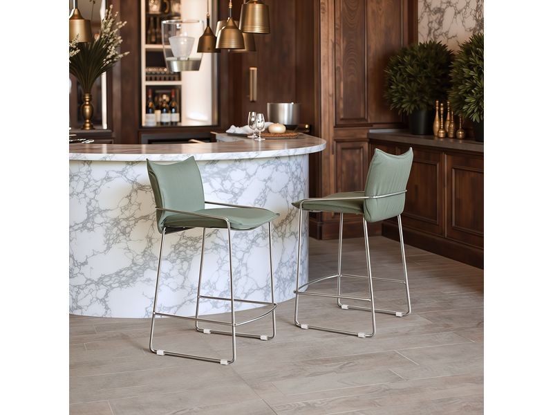 Pola Counter Stool Green 2