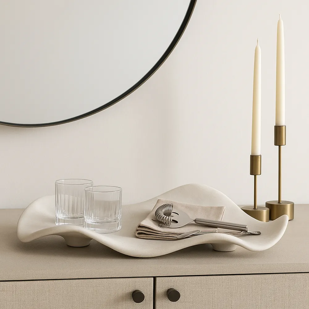 SELBYWAY WHITE TRAY 6 (IN)