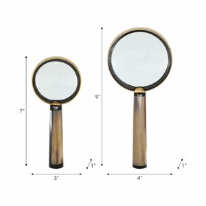 MAXWELLVALE SET OF 2 GOLD DECOR 9 (IN) 7