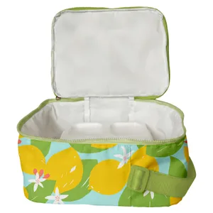 Lemon Blossoms Lunch Tote 3