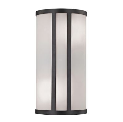 Bella 8″ Wide 2-Light Vanity Light - Oil Rubbed Bronze