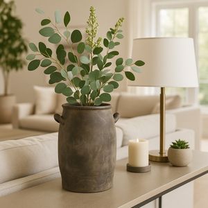 CLAXTONWOOD BROWN VASE 12 (IN) 2