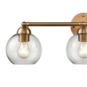 Astoria 25'' Wide 3-Light Vanity Light - Satin Gold 2