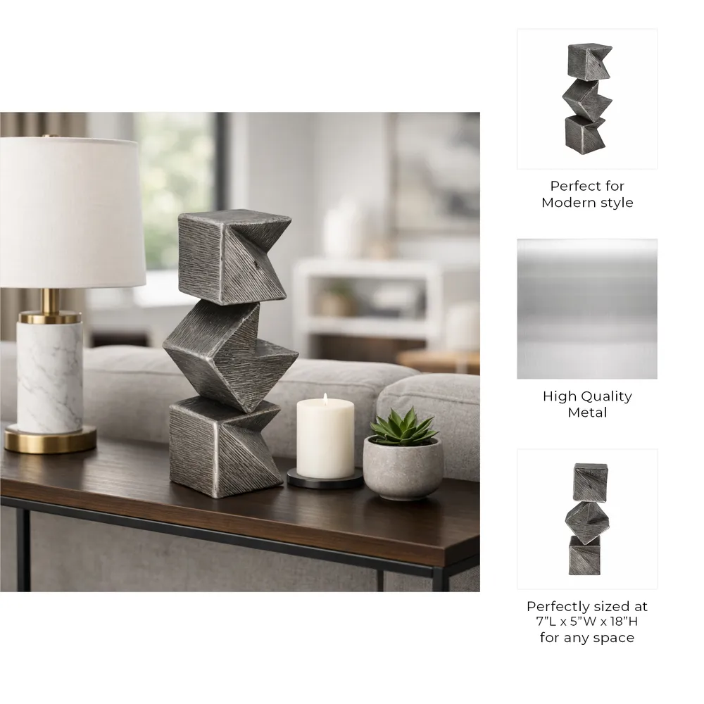 RUSHFIELD SILVER DECOR 18 (IN)