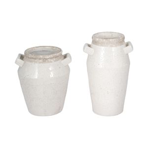 CLYDELAND GRAY VASE 11 (IN) 9