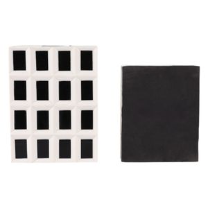 CARLINSTONE SET OF 2 WHITE BOXES 5 (IN) 6