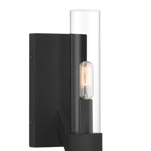 Rohe 12.5'' High 1-Light Sconce - Black Sand 4