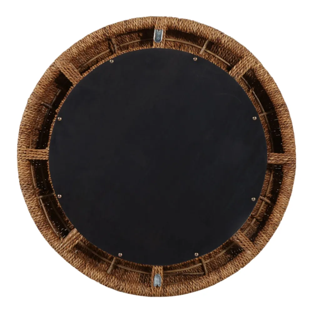 DRAPERRIDGE BROWN MIRROR 32 (IN)