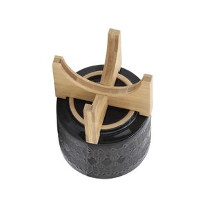 DREWSIDE BLACK PLANTER 6 (IN) 6