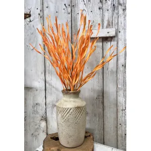Burnt Orange Fall Grass Pick 1