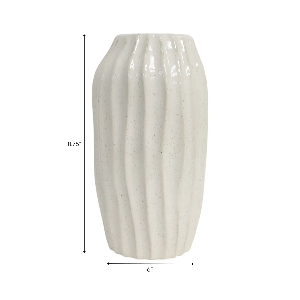 LINTONHAM IVORY VASE 12 (IN)
