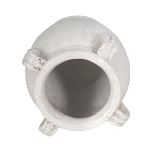 COHENWAY WHITE VASE 10 (IN) 6