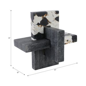 DORIANLAKE BLACK DECOR 9 (IN) 7