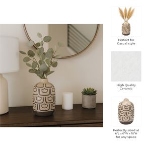 BARLOWBEACH IVORY VASE 10 (IN) 9