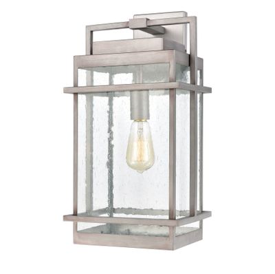 Breckenridge 19″ High 1-Light Outdoor Sconce - Weathered Zinc