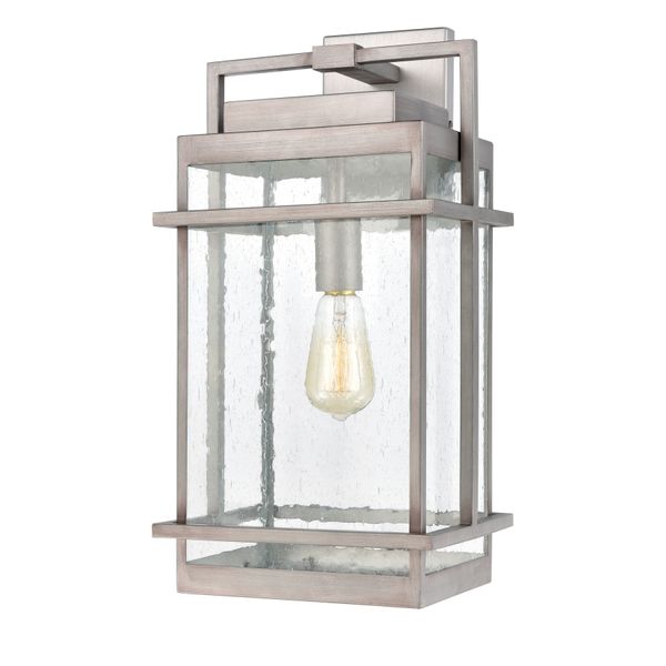 Breckenridge 19'' High 1-Light Outdoor Sconce - Weathered Zinc