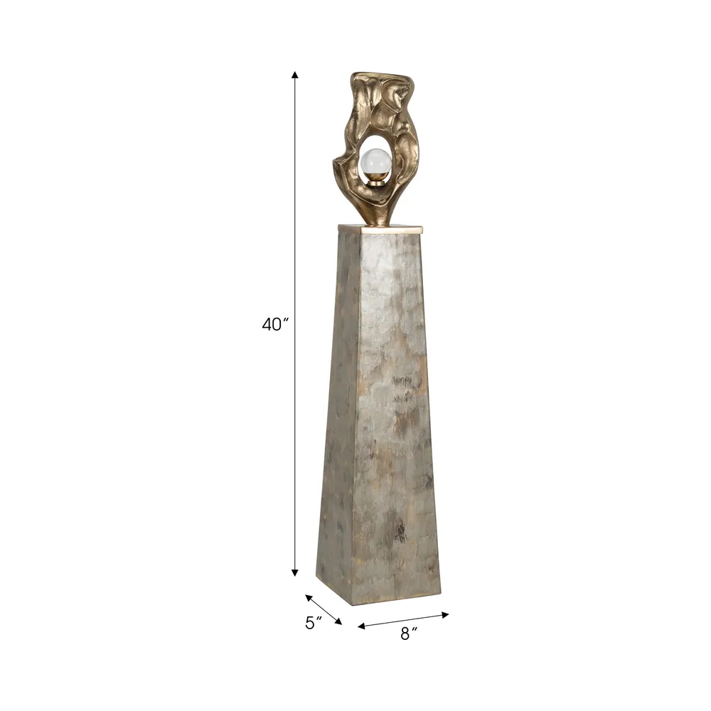 TRUEDALE GOLD VASE 41 (IN)