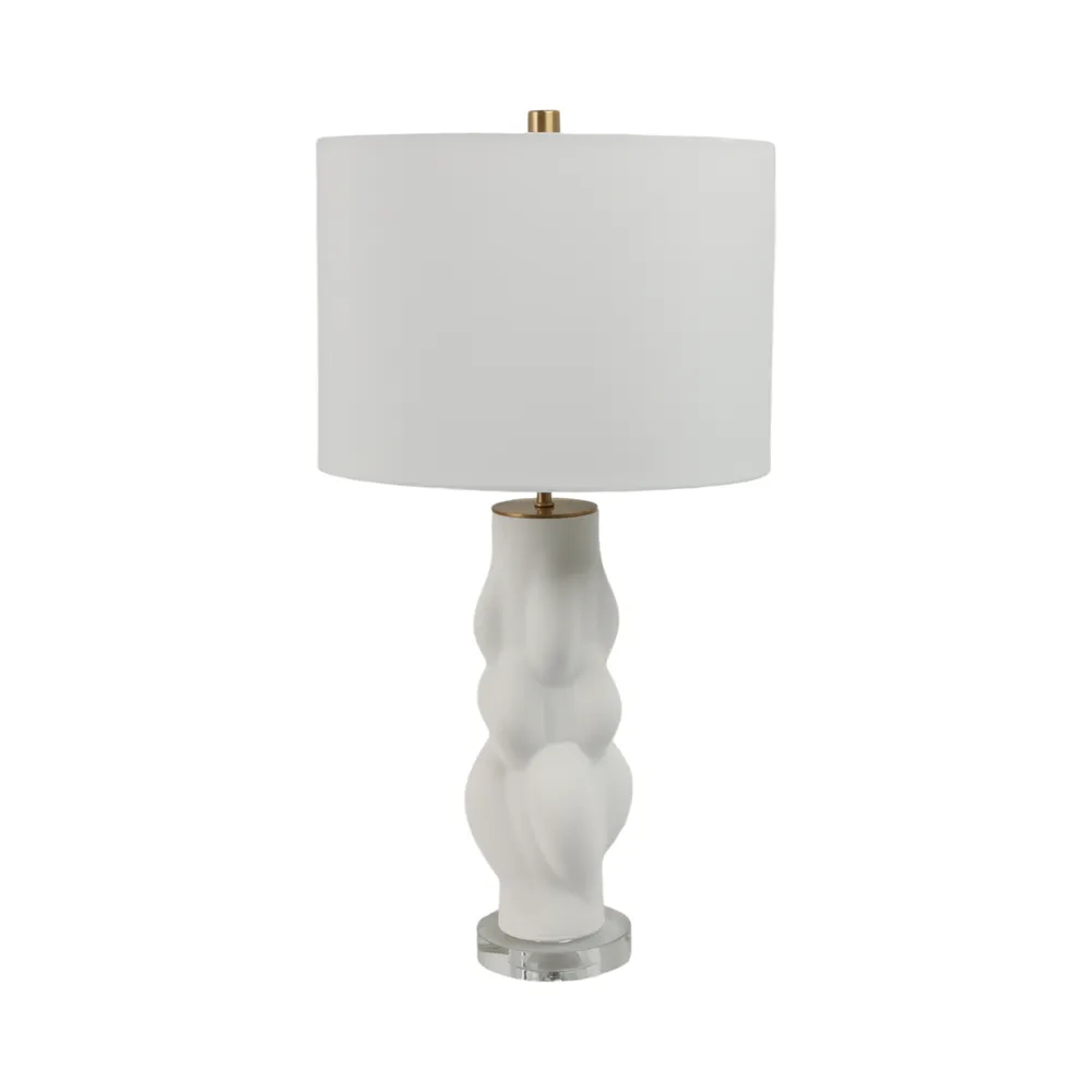 REGANPARK WHITE LAMP 26 (IN)