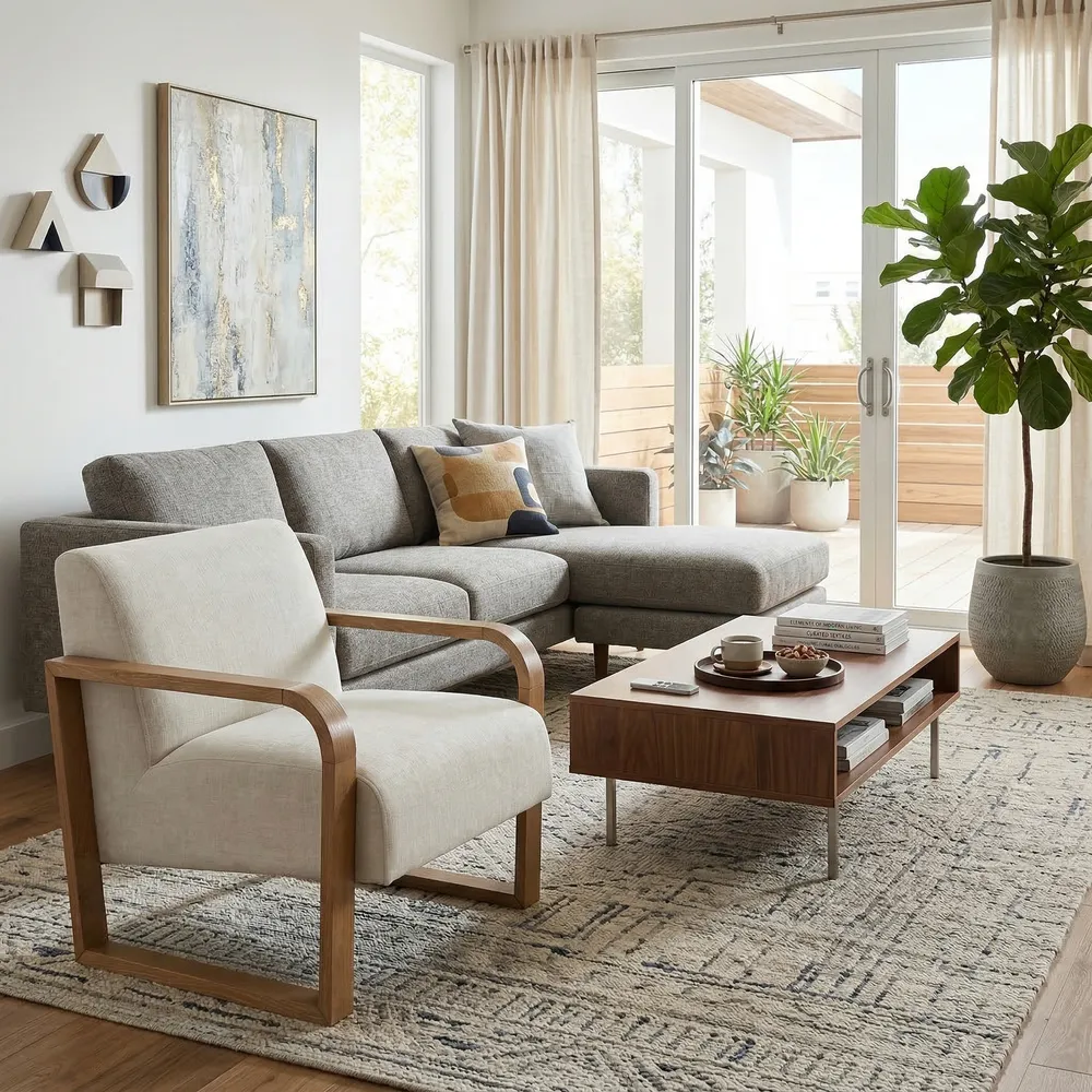 GREERWOOD IVORY CHAIR 31 (IN)