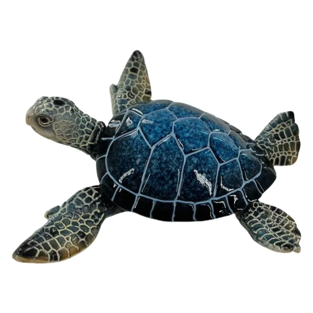 5-3/4" BLUE SEA TURTLE