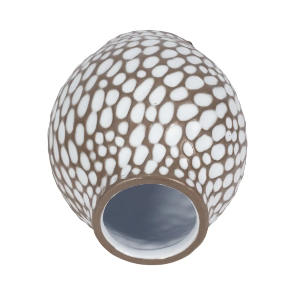HARPERMILL BROWN VASE 6 (IN)