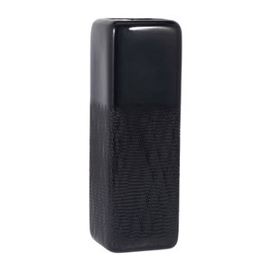 BECKHAVEN BLACK VASE 18 (IN) 4