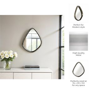 BRADENLAND BRONZE MIRROR 15 (IN) 9