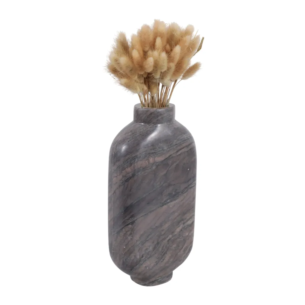 SKYLERBROOK BROWN VASE 12 (IN)