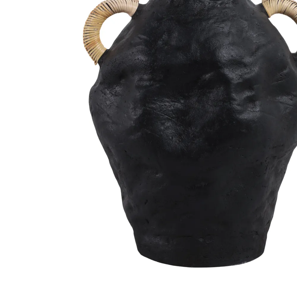 JULIANHAM BLACK VASE 13 (IN)