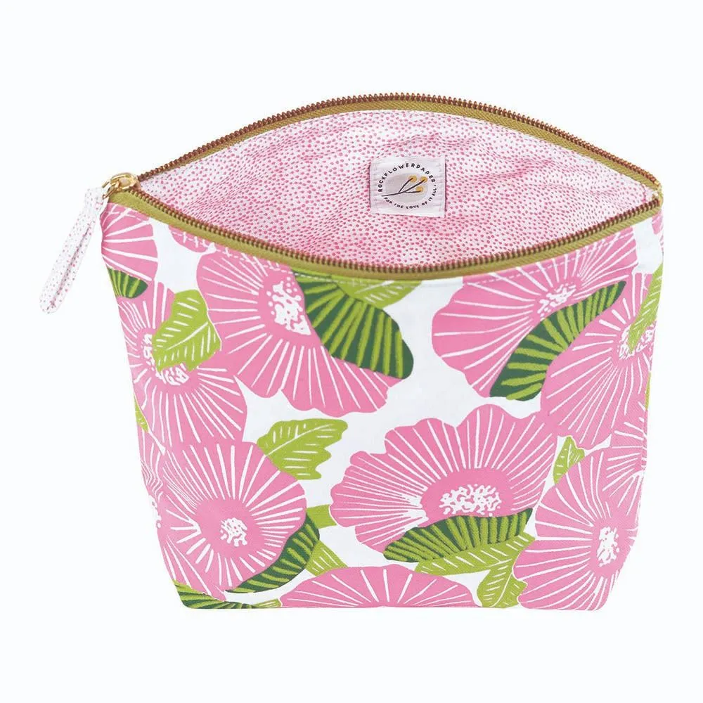 Poppy Papaver Large Essential Canvas Pouch