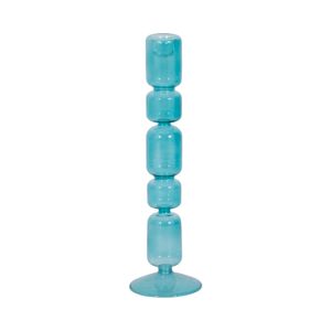 ISLE BLUE CANDLE HOLDER 12 (IN) 1
