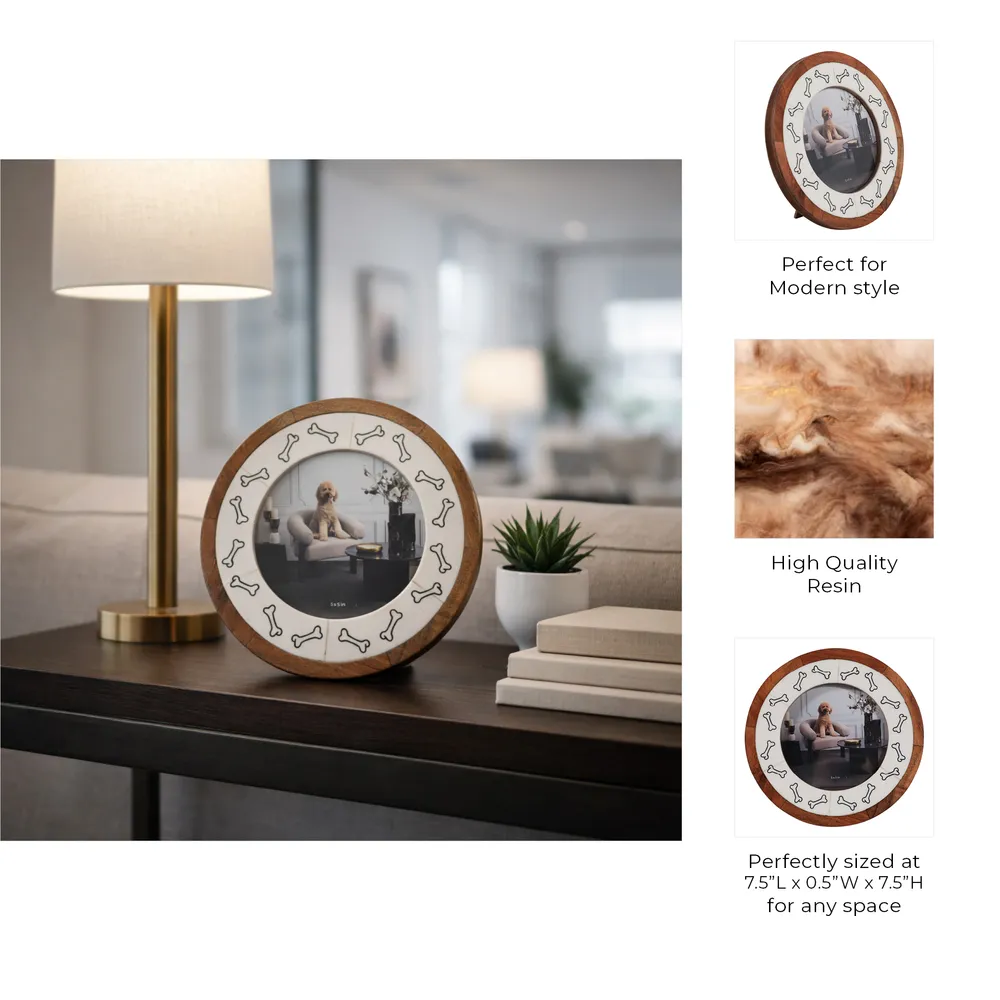 BAKERROSE IVORY FRAME 8 (IN)
