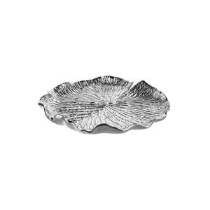 Lilypad Dimensional Wall Art - Set of 4 Silver 4