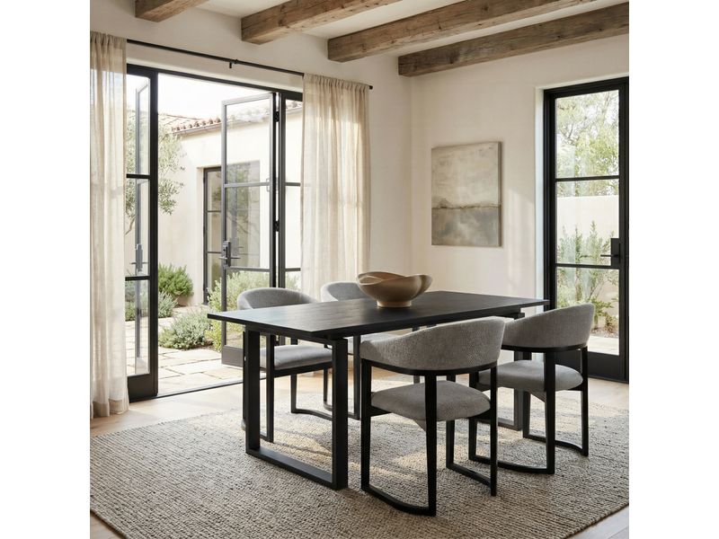 Anasa Dining Chair Gray 11
