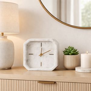 VALESTONE IVORY CLOCK 8 (IN) 12