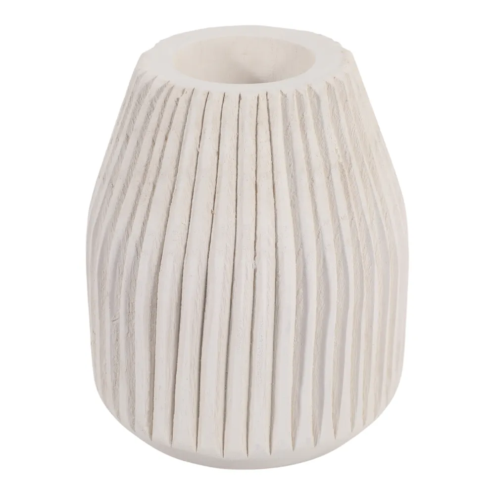 WESTONGATE WHITE VASE 9 (IN)