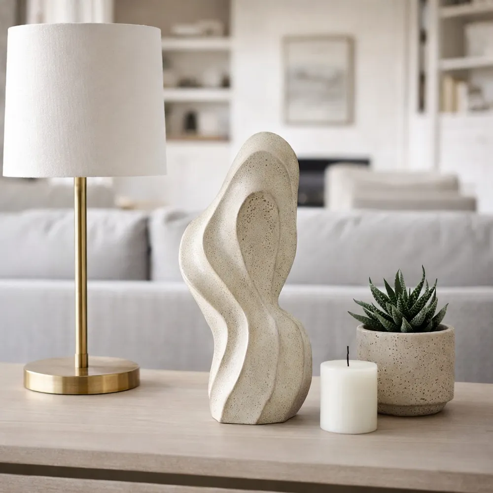 CARLTONOAK IVORY DECOR 18 (IN)