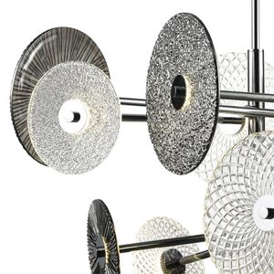 Dream Catcher 37'' Wide Integrated LED Chandelier - Chrome 3