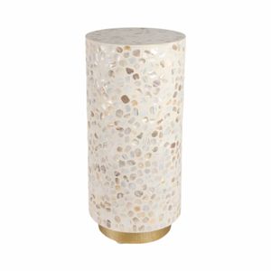 23" ALLERD MOTHER & PEARL COCKTAIL TABLE 4