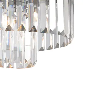 Palacial 12'' Wide 1-Light Flush Mount - Polished Chrome 4