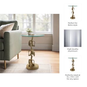BREWERFIELD GOLD TABLE 22 (IN) 10